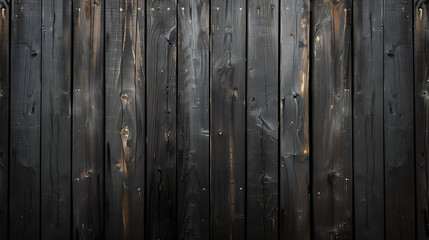 Dark wood texture background. Old wooden fence. Weathered wooden planks. - obrazy, fototapety, plakaty