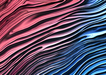 Colorful flowing spiral liquid waves background wallpaper,mixed gradient color abstract high definition and high definition,Generative AI