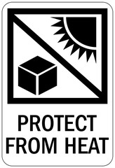 Keep dry shipping labels