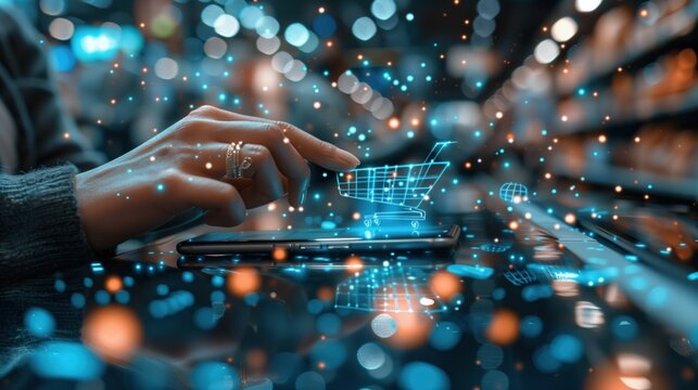 shopping online marketing Stimulate sales of products or services through online channels By using various tools and channels such as websites and social media.