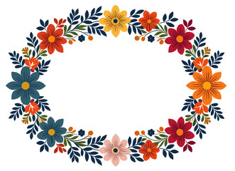 Obraz premium Botanical Elegance: Set of Vector Flowers