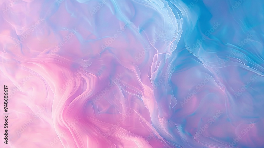 Poster mesmerizing blurred color wave background in pastel tones, adding a touch of serenity to your design