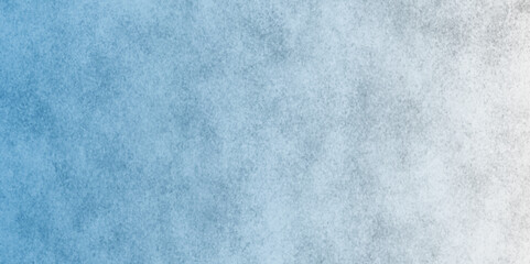 Abstract painted blue and white watercolor background on paper texture. Old yellow light paper background. Light colored vintage paper background for design.