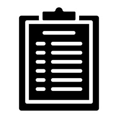 Fototapeta premium notebook checklist icon