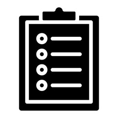 notebook checklist icon