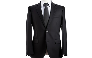 Classic Business Suit Timeless Professional Attire on white background