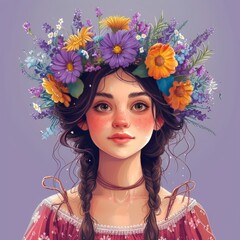 girl in floral.