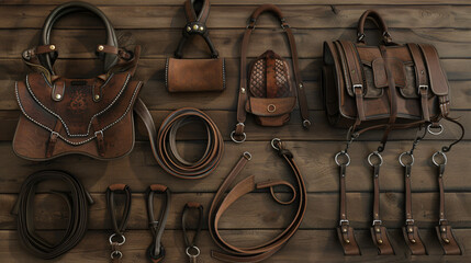 Horse riding equipment accessory