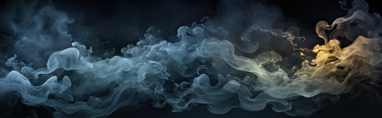 Grey smoke. Abstract background