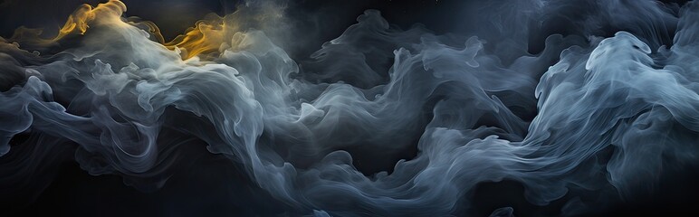 Grey smoke. Abstract background