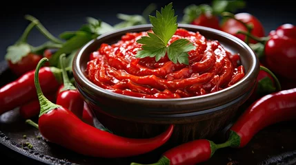 Fototapeten Red hot chili peppers ©  AKA-RA