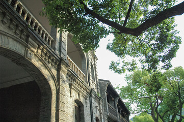 old stone building