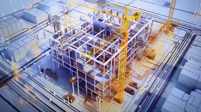 innovative BIM model presentation for construction stakeholders, enhancing project visualization and coordination