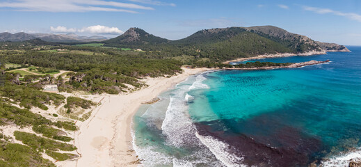 Cala Agulla, Natural area of special interest, municipality of Capdepera, Mallorca, Balearic...