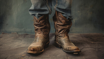 cowboy boots - Powered by Adobe