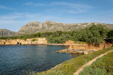 Fototapeta na wymiar Ca los Camps, Colònia de Sant Pere, Arta, Mallorca, Balearic Islands, Spain