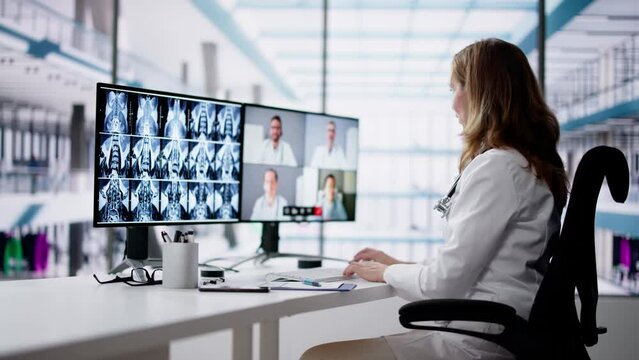Medical Doctor Video Conference Technology