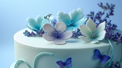 white festive cake.​.