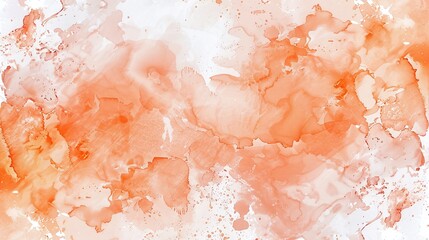 soft brushstroke on pastel orange watercolor background, creating a vibrant and aesthetic pattern