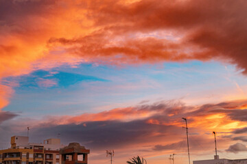 Cielo nublado en la Comunidad Valenciana