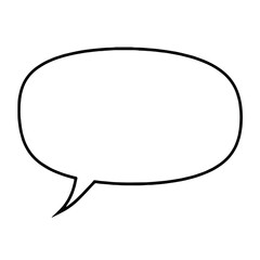 Vector Comics Book Speech Bubble Cloud Cartoon Style 