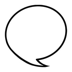 Vector Comics Book Speech Bubble Cloud Cartoon Style 