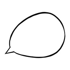 Vector Comics Book Speech Bubble Cloud Cartoon Style 