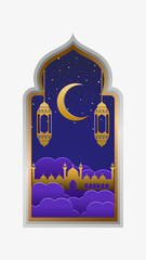 Islamic background vertical 