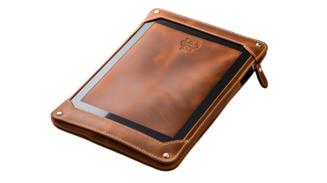 Premium and Compact E-Reader for Convenient Reading on white background