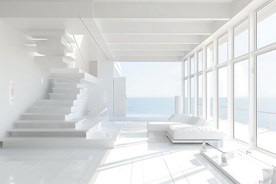 white room interior design