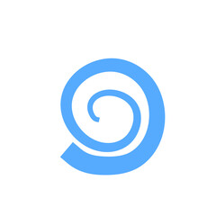 Spiral Shape, Vortex Wave Symbol