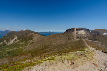 樽前山登山　北海道絶景風景　道南