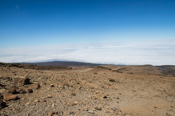 The Rugged Beauty of Mt. Kilimanjaro’s Rocky Expanse