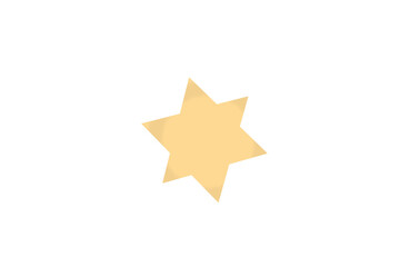 Obraz premium star icon, yellow graphic resource