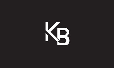 KB, BK, K, B Abstract Letters Logo Monogram	