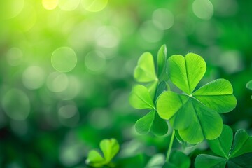 Close-up of leaf clover