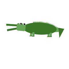 green crocodile 