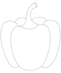fruits coloring page for cute kid