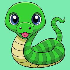 Green Kite Illustration: Holiday Decoration