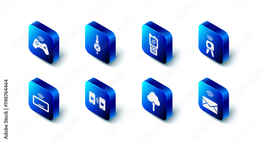 Poster set no audio jack, walkie talkie, web camera, mail and e-mail, cloud upload, data transfer storage, 