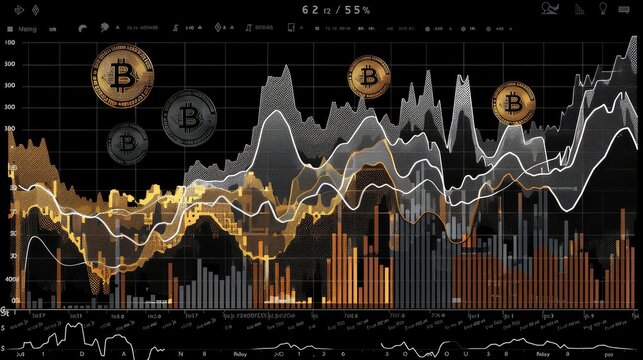 Cryptocurrency Adoption Curve: An Infographic Style Image Showing The Adoption Curve Of Cryptocurrencies Over Time.