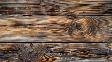 A wooden surface with a lot of texture and grain - obrazy, fototapety, plakaty