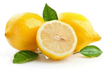 Fototapeta premium An isolated lemon