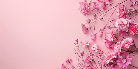 Light pink background, minimal pink background