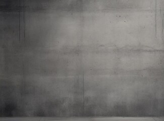 Concrete gray wall grunge rough texture background vignette with space for text