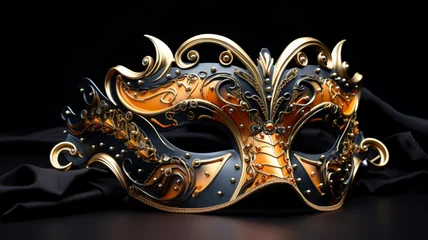 Poster carnival glamorous mask © sema_srinouljan