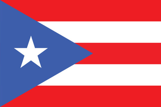 national flag of the Puerto Rico