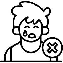 Crying Baby Icon