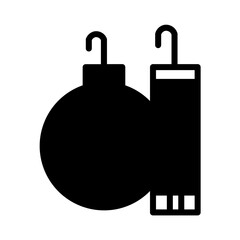 Attack Blast Bomb Glyph Icon