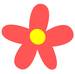 doodle flower vector
